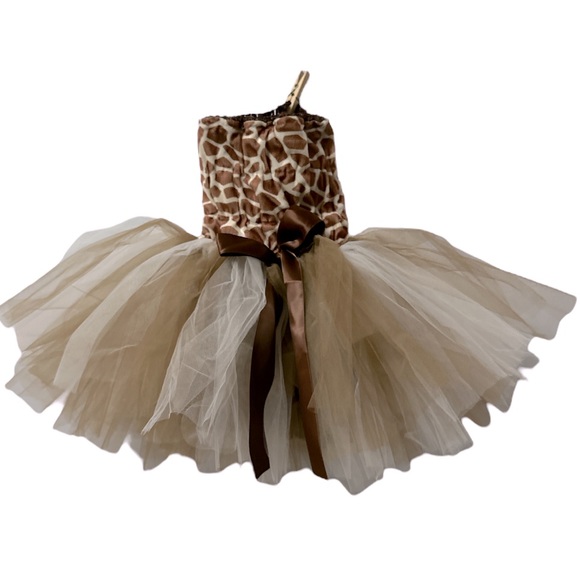 Other - Animal print tutu costume (giraffe) no ears new with tags sz small (1-2T) (945)